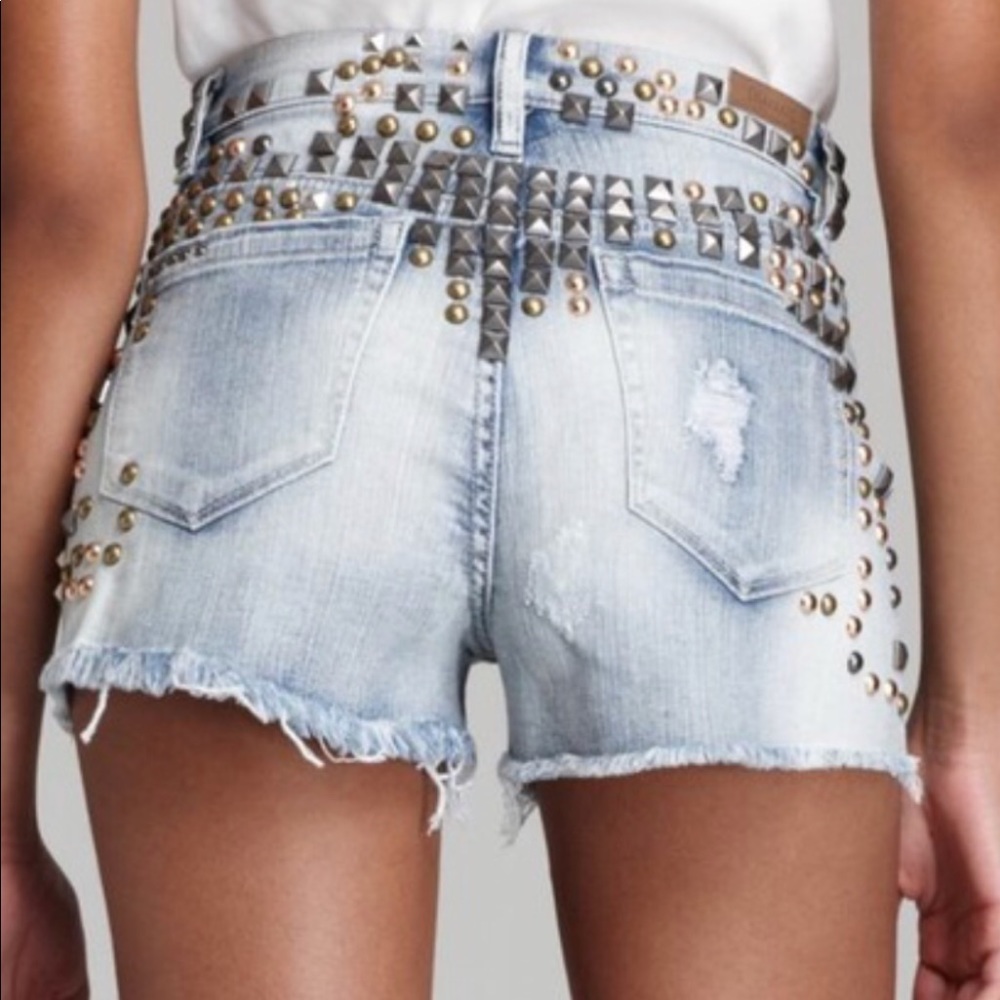 Blank NYC studded shorts - Picture 2 of 6
